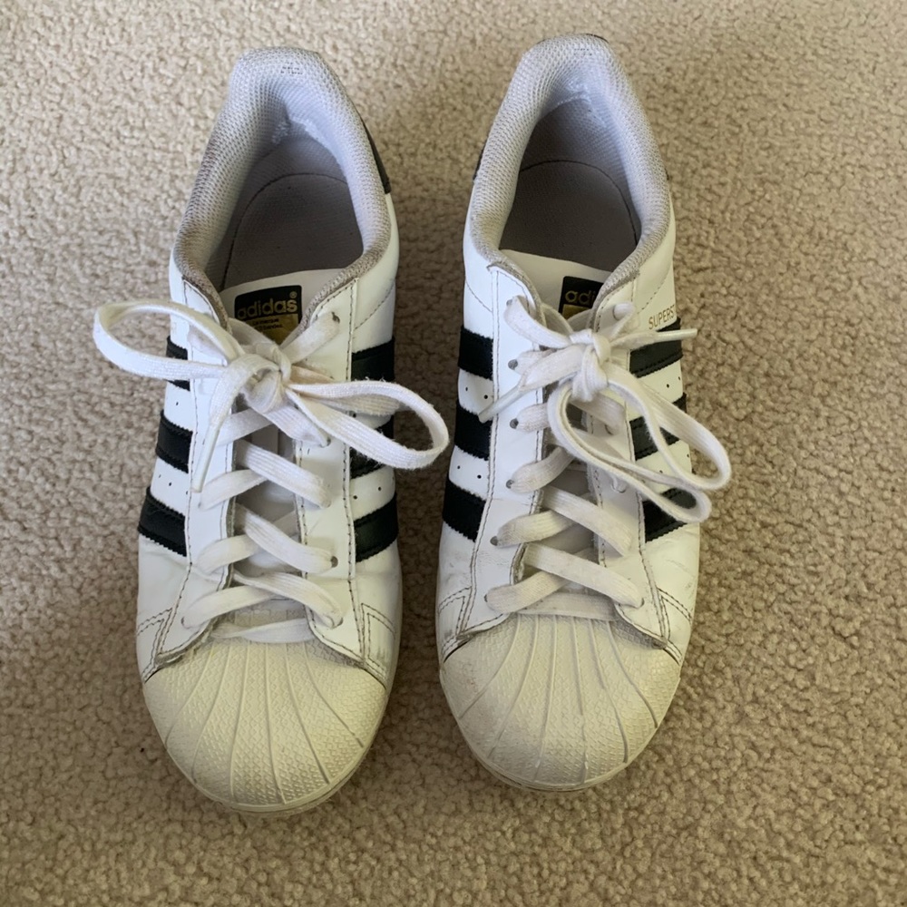 adidas White and Black Women's Sneakers